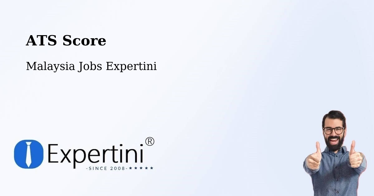Resume ATS Score & Job Description Match Tool – Segamat - Malaysia Jobs Expertini
